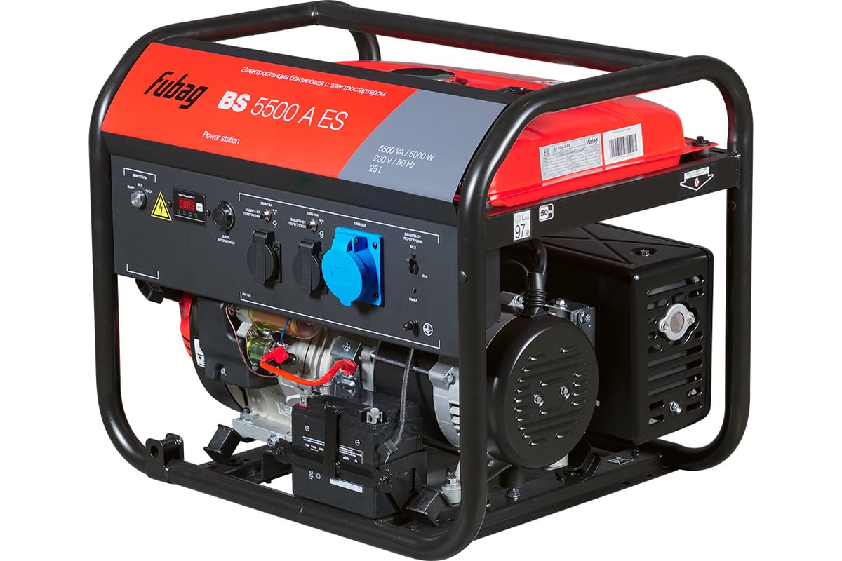 Бензиновый генератор FUBAG BS 5500 A ES
